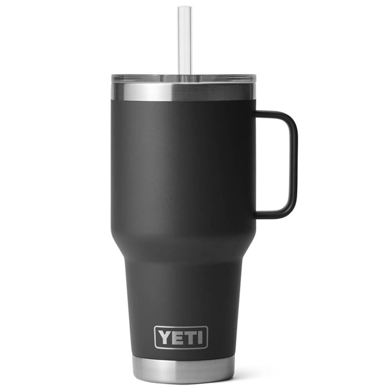 21071502250 TERMO RAMBLER 35oz STRAW MUG NEGRO MARCA YETI