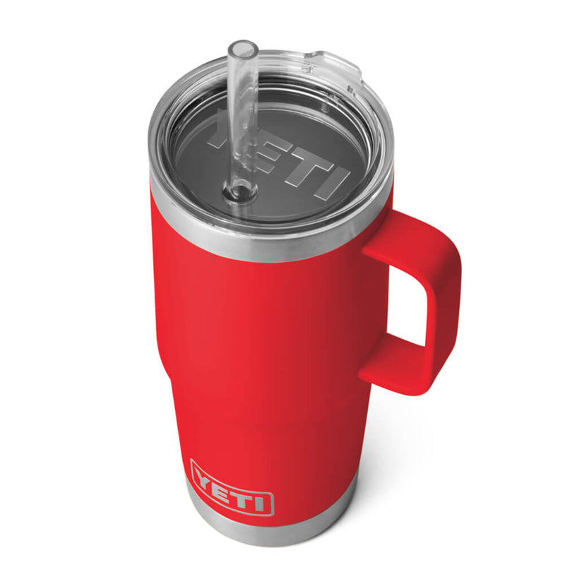 21071503926 TERMO RAMBLER 25oz STRAW MUG RESCUE RED MARCA YETI