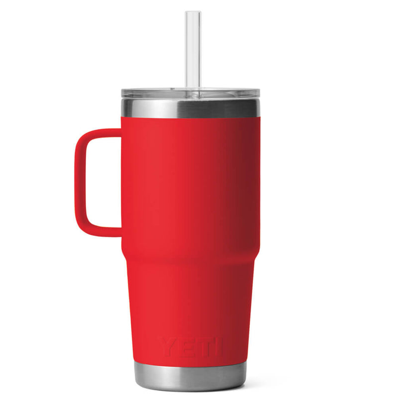 21071503926 TERMO RAMBLER 25oz STRAW MUG RESCUE RED MARCA YETI
