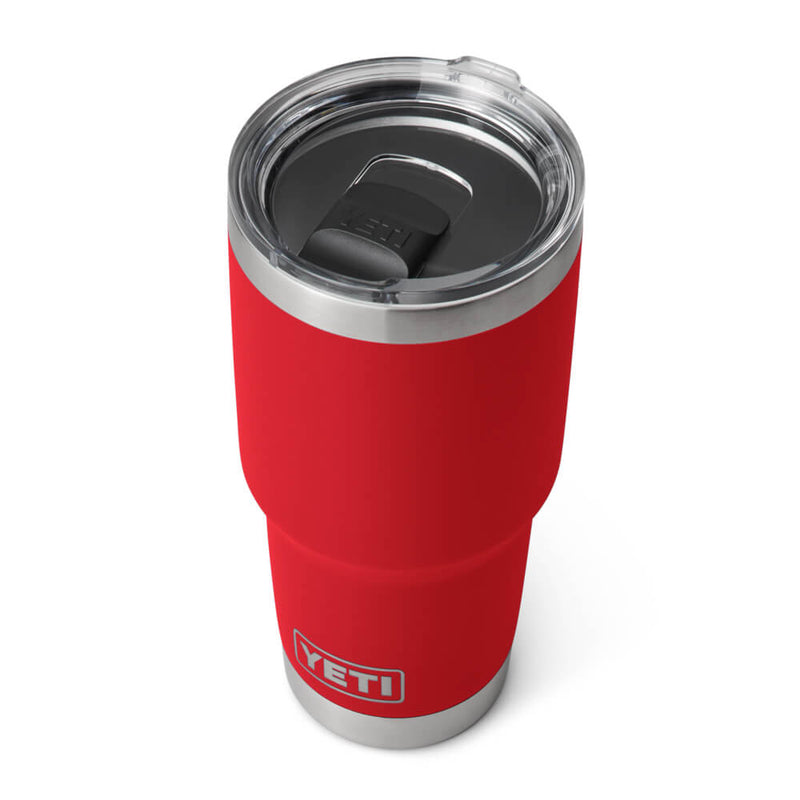 21071503813 TERMO RAMBLER 30oz RESCUE RED MARCA YETI