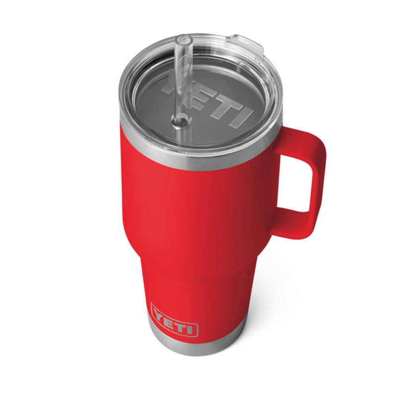 21071504372 TERMO RAMBLER 35oz STRAW MUG RESCUE RED MARCA YETI