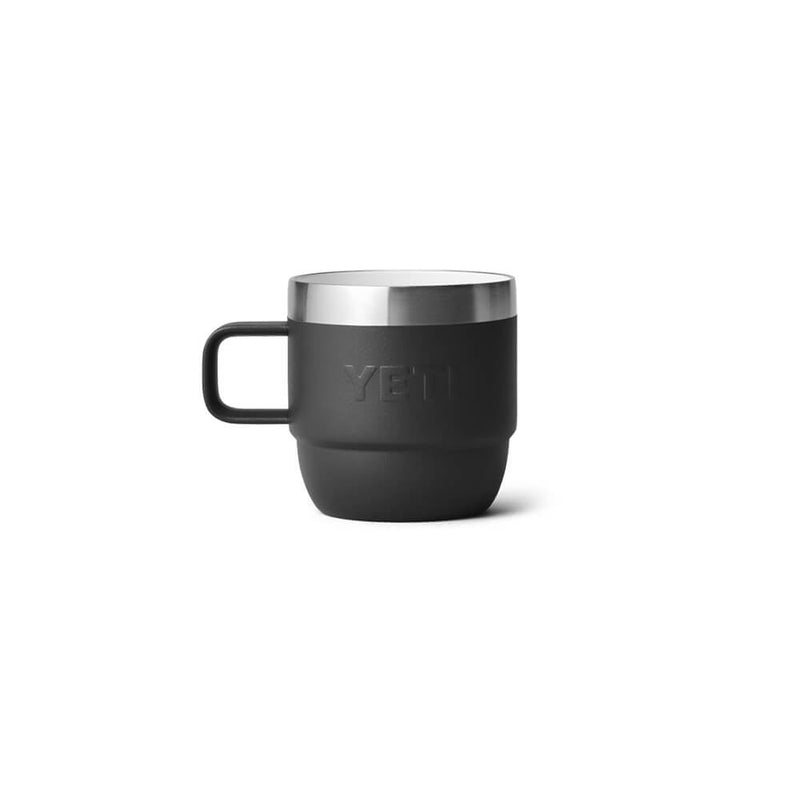 21071503788 TAZA RAMBLER 6oz STACKABLE 2 PIEZAS NEGRO MARCA YETI