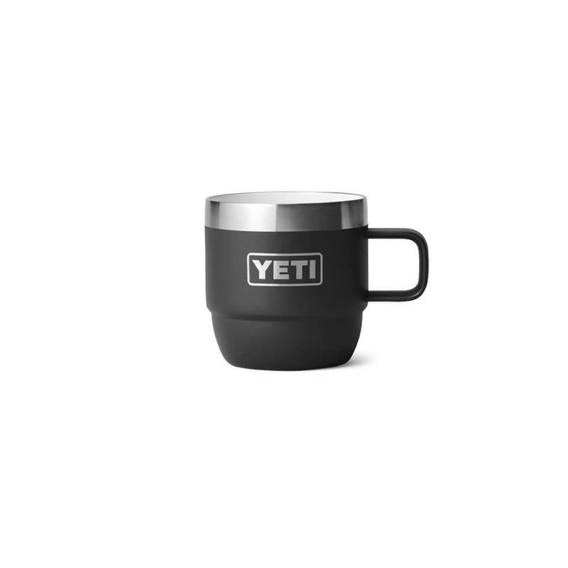 21071503788 TAZA RAMBLER 6oz STACKABLE 2 PIEZAS NEGRO MARCA YETI