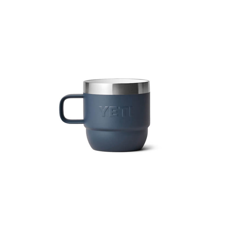 21071503790 TAZA RAMBLER 6oz STACKABLE 2 PIEZAS MARINO MARCA YETI