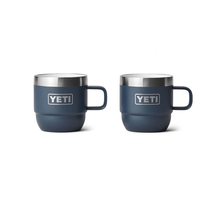 21071503790 TAZA RAMBLER 6oz STACKABLE 2 PIEZAS MARINO MARCA YETI