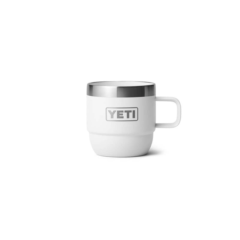 21071503791 TAZA RAMBLER 6oz STACKABLE 2 PIEZAS BLANCO MARCA YETI