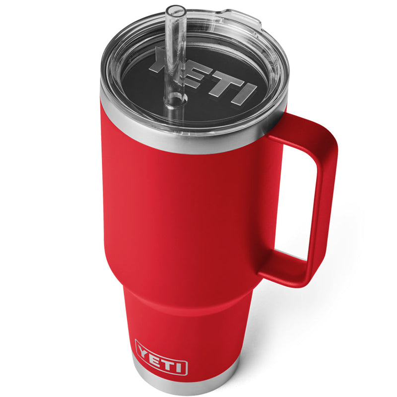 21071503840 TERMO RAMBLER 42oz STRAW MUG RESCUE RED MARCA YETI