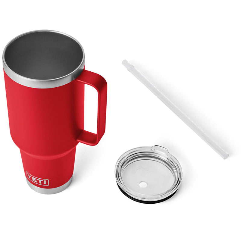 21071503840 TERMO RAMBLER 42oz STRAW MUG RESCUE RED MARCA YETI