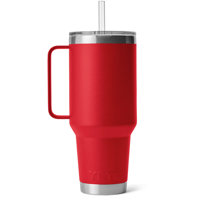 21071503840 TERMO RAMBLER 42oz STRAW MUG RESCUE RED MARCA YETI