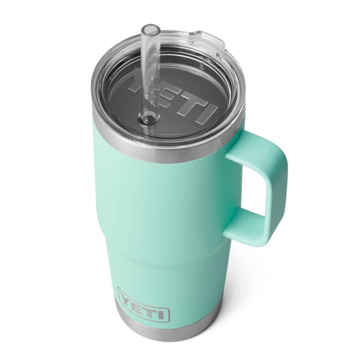 21071502244 TERMO RAMBLER 25oz STRAW MUG SEAFOAM MARCA YETI