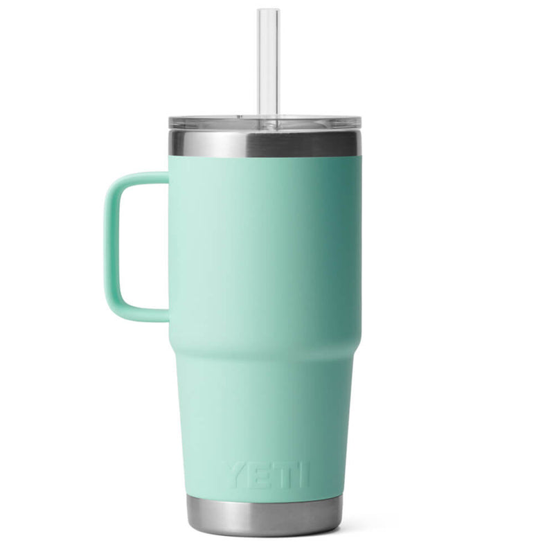 21071502244 TERMO RAMBLER 25oz STRAW MUG SEAFOAM MARCA YETI