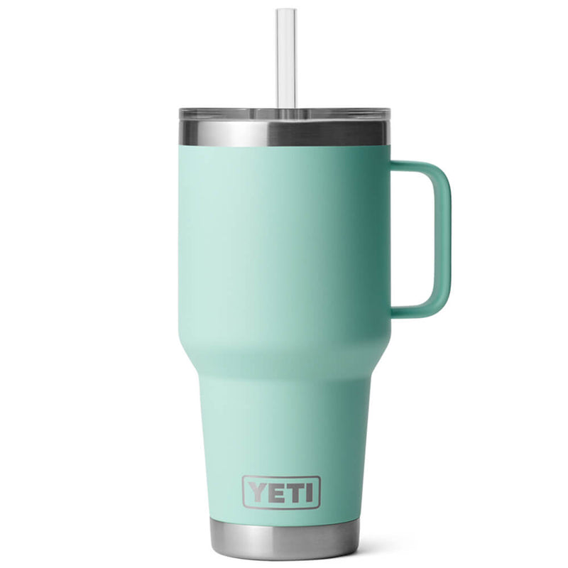 21071502254 TERMO RAMBLER 35oz STRAW MUG SEAFOAM MARCA YETI