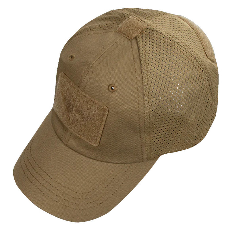 TCM-498 GORRA MESH TACTICA COYOTE MARCA CONDOR